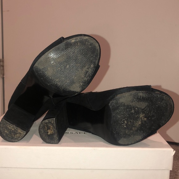 Steve Madden - Open Toe Ankle Boots - Picture 2 of 6